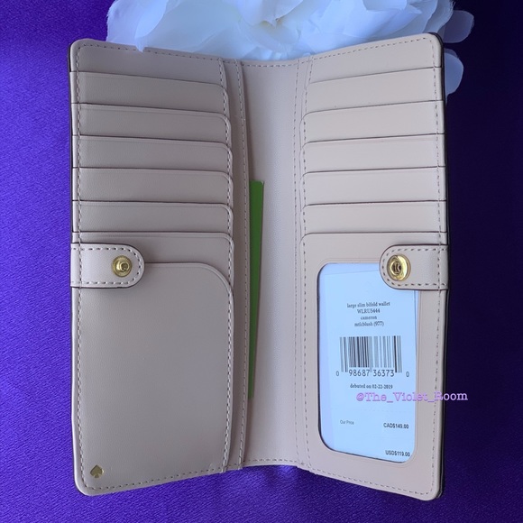 ▪️KATE SPADE▪️ Cameron Slim Wallet 2019 Collection - Picture 3 of 8